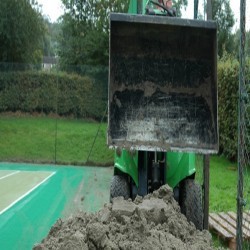 Sports Pitch Maintenance Machinery in Frogs' Green 9
